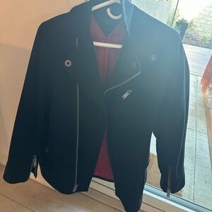 Tommy Hilfiger Black Blazer with Red Lining
